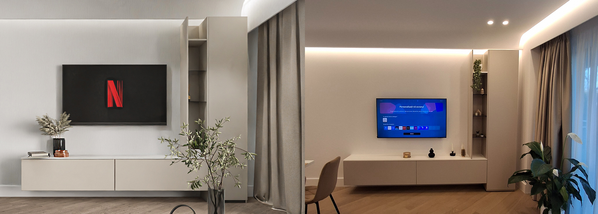 Сравнение рендера и готовой реализации